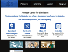 Tablet Screenshot of johnsonsimcenter.com